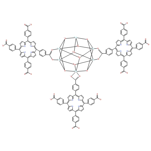 PCN-223(H)金属有机骨架cas:1640226-29-4