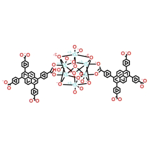 MOF:NU-1000(Zr)金属有机骨架cas:1446138-63-1和UiO-66的对比