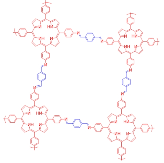 COF-366卟啉共价有机框架化合物cas:1381930-10-4