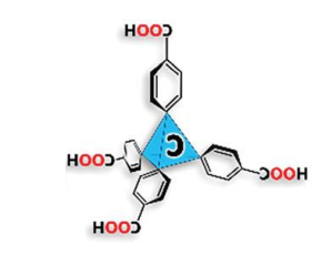 HOF:TCF-1氢键有机骨架结构式-齐岳生物