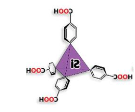 HOF:TCF-2氢键有机骨架结构式-齐岳生物