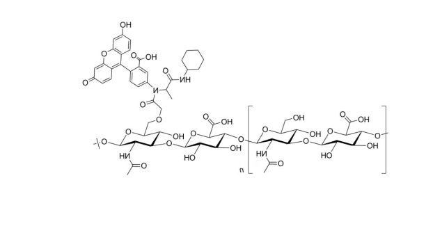 Hyaluronate-Fluorescein