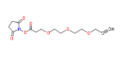 Alkyne-PEG3-NHS