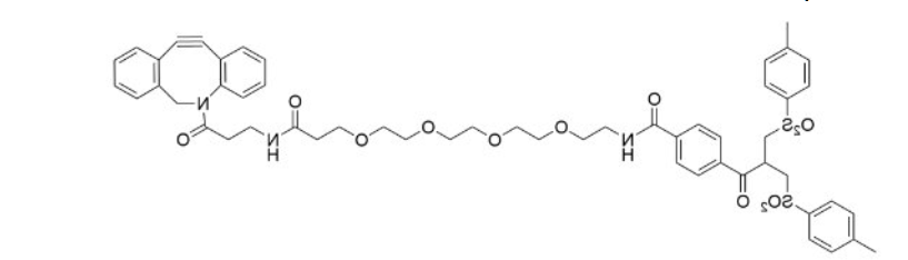 Bis-sulfone-PEG4-DBCO Bis-sulfone-PEG4-DBCO