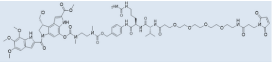MA-PEG4-vc-PAB-DMEA-duocarmycin SA