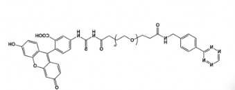 Tetrazine-PEG-FITC