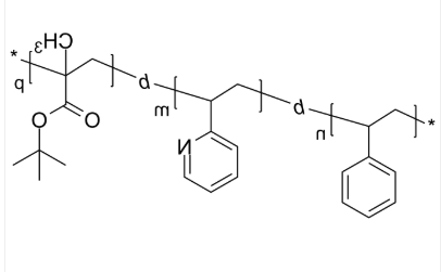 PS-P2VP-PtBuMA