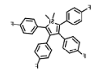 2,3,4,5-tetrakis(4-fluorophenyl)-1,1-dimethyl-1H-silole 