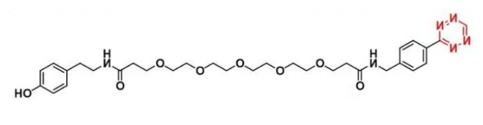Tetrazine-PEG5-NH-CH2CH2-4-Phenol   