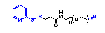 N3-PEG-OPSS，叠氮聚乙二醇邻二硫吡啶，Azide-PEG2000-OPSS 
