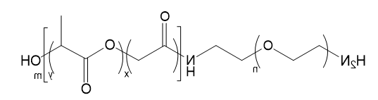 NH2-PEG-PLGA，PLGA-PEG-NH2,MW:2000,3400,PLGA:50/50 氨基PEG聚乙交酯丙交酯