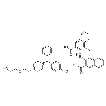 Hydroxyzine (pamoate)  