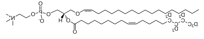 C18(plasm)-18:1(d9) PC|1-(1Z-octadecenyl)-2-oleoyl(d9)-sn-glycero-3-phosphocholine Read More