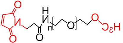 MPEG-MAL、甲氧基聚乙二醇 马来酰亚胺，MPEG-Maleimide