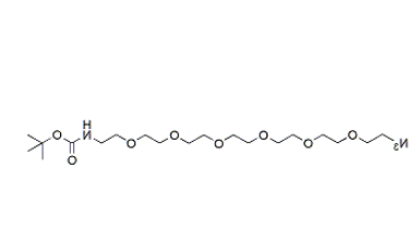 t-boc-N-amido-PEG6-azide