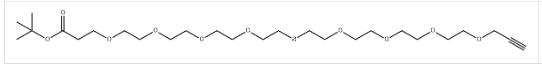 Propargyl-PEG4-S-PEG4-t-butyl ester