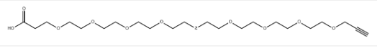 Propargyl-PEG4-S-PEG4-acid