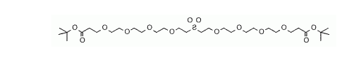 t-Butyloxycarbonyl-PEG4-Sulfone-PEG4-t-butyl ester