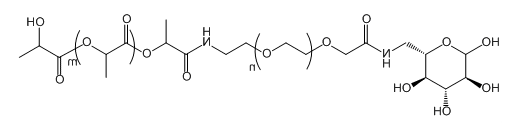 Galactose-PEG-PLA(3K) 半乳糖-聚乙二醇-聚乳酸(3K)