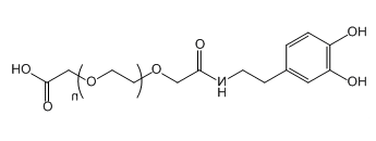 DA-PEG-CH2COOH 多巴胺-聚乙二醇-乙酸