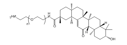 Glycyrrhetic acid-PEG-NH2；甘草次酸-聚乙二醇-氨基；Glycyrrhetic acid-PEG-Amine