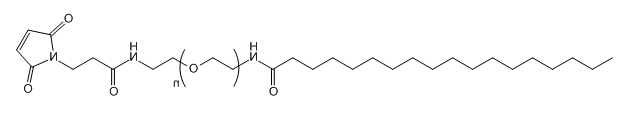 STA-PEG-Mal；单硬脂酸-聚乙二醇-马来酰亚胺；Monostearate-PEG-Mal