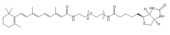 Biotin-PEG-Tretinoin；生物素-聚乙二醇-全反式维甲酸；Biotin-PEG-Retinoic acid