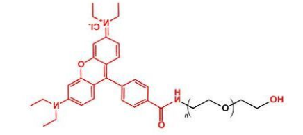Rhodamine-PEG-OH;罗丹明聚乙二醇羟基;RB-PEG-OH Rhodamine-PEG-OH;罗丹明聚乙二醇羟基;RB-PEG-OH