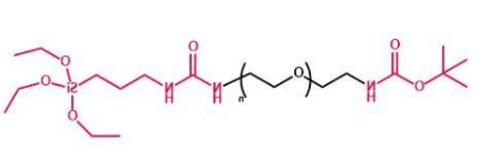 Boc-NH-PEG-Silane，叔丁氧羰基聚乙二醇硅，Boc-NH-PEG-Si