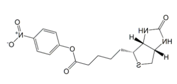Biotin-ONP (+)-生物素-4-硝基苯酯，33755-53-2
