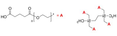 4-Arm PEG-COOH 4臂星形-聚乙二醇-羧基 Poly(ethylene oxide), carboxy-terminated 4-arm star
