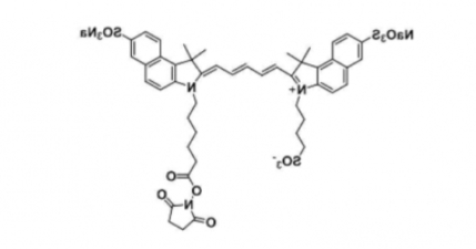 trisulfo-Cy5.5 NHS ester，三磺酸基Cy5.5 活性酯