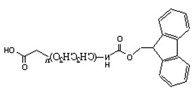 Fmoc保护-氨基-聚乙二醇-羧基 Fmoc-NH-PEG-COOH