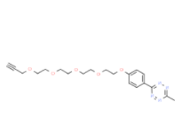 Methyltetrazine-PEG5-alkyne   