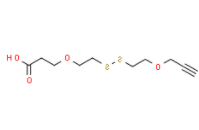 Propargyl-PEG1-SS-PEG1-acid 