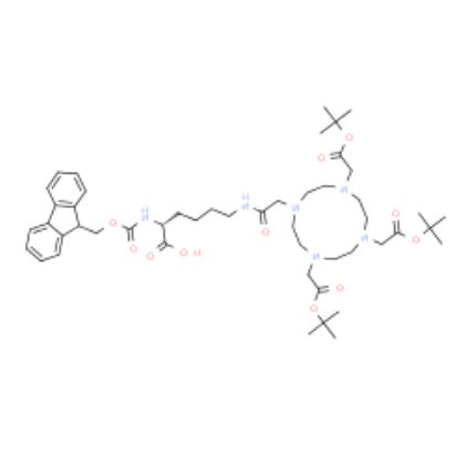Fmoc-L-Lys-mono-amide-DOTA-tris(t-Bu ester) Fmoc-L-Lys-mono-amide-DOTA-tris(t-Bu ester)