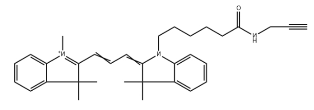 CAS号：1902918-31-3，Cy3 alkyne，Cy3-炔基