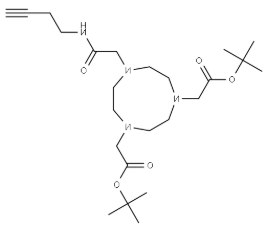 CAS号：2125661-91-6，NOTA-(COOt-Bu)2-Butyne，NO2A-丁炔-二叔丁酯