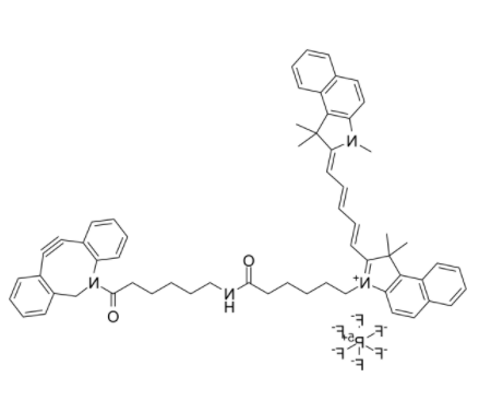 Dibenzocyclooctyne-Cy5.5 
