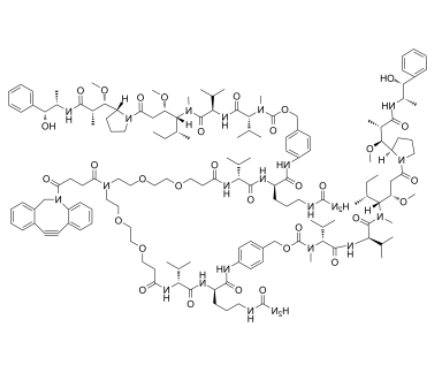 	DBCO-(PEG2-VC-PAB-MMAE)2 