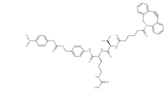 DBCO-C4-Val-Cit-PABC-PNP 