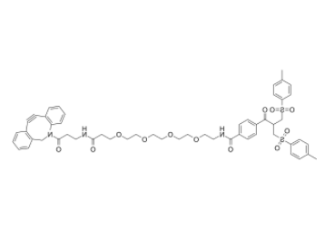Bis-sulfone-PEG4-DBCO 