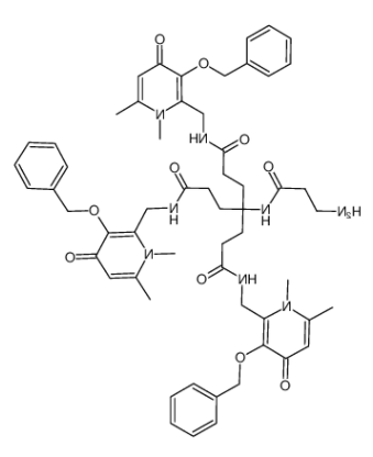 THP(BZ)3-NH2中的氨基(-NH2) THP(BZ)3-NH2中的氨基(-NH2)
