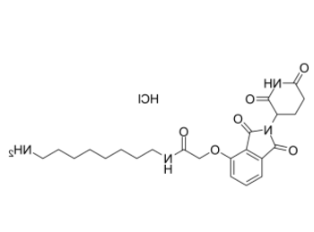 Thalidomide-O-amido-C8-NH2 hydrochloride Thalidomide-O-amido-C8-NH2 hydrochloride