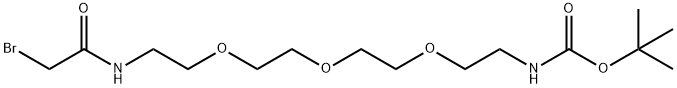 Bromoacetamido-PEG3 -Boc-amine Bromoacetamido-PEG3 -Boc-amine