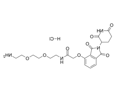Thalidomide-O-amido-PEG2-C2-NH2 hydrochloride Thalidomide-O-amido-PEG2-C2-NH2 hydrochloride