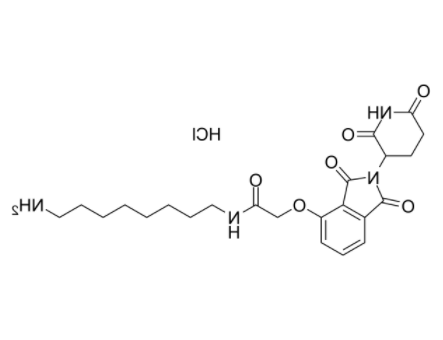 Thalidomide-O-amido-C8-NH2 hydrochloride Thalidomide-O-amido-C8-NH2 hydrochloride
