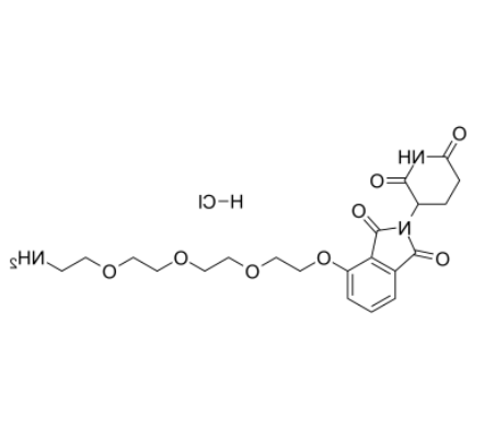 Thalidomide-PEG4-NH2 hydrochloride Thalidomide-PEG4-NH2 hydrochloride
