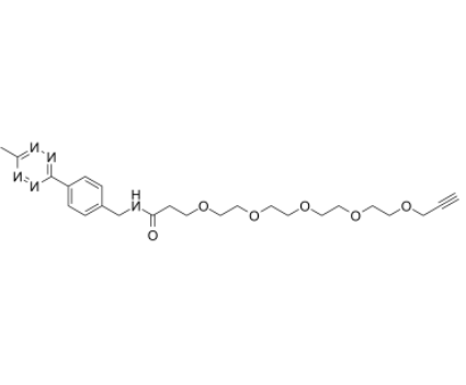 Methyltetrazine-amido-PEG5-alkyne Methyltetrazine-amido-PEG5-alkyne