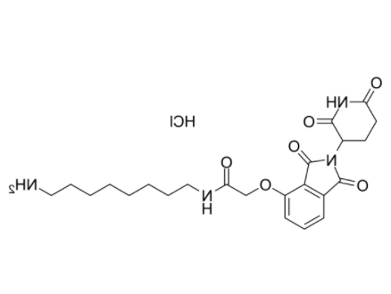 Thalidomide-O-amido-C8-NH2 hydrochloride 